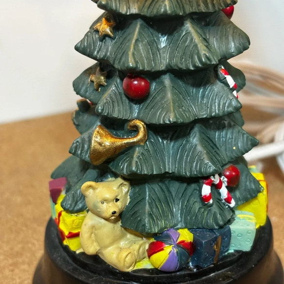 Westinghouse Electric Christmas Tree Mini Table Lamp Hand Painted Tested Works - Picture 4 of 9